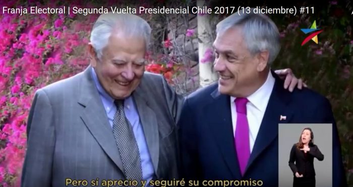 Hijos de Aylwin -no todos- critican a Piñera por usar nuevamente imagen del ex presidente en su franja electoral