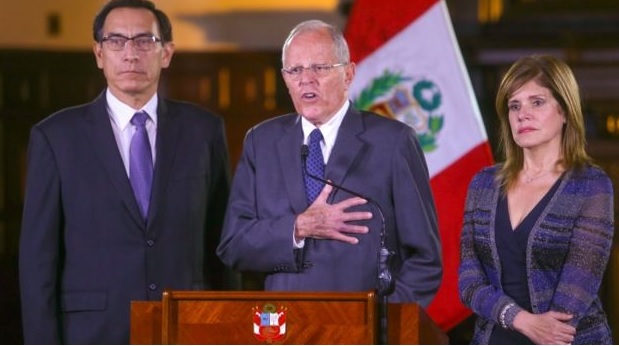 PPK denuncia un «golpe de Estado disfrazado» en Perú en víspera del voto sobre su destitución en el Congreso