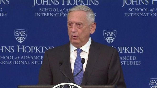 «Ya no se centra en el terrorismo»: la nueva estrategia de defensa nacional de EE.UU. anunciada por James Mattis