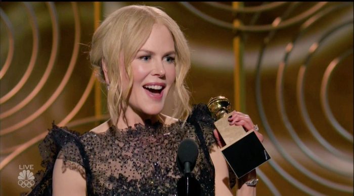 Nicole Kidman y su discurso de agradecimiento en los Globos de Oro: «Se debe al poder de las mujeres»
