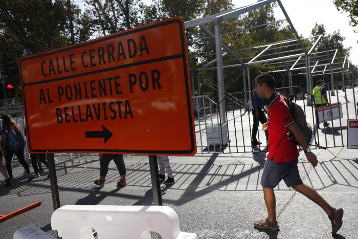 Cortes de tránsito a partir de este lunes en Santiago y Providencia por realización de la Fórmula E