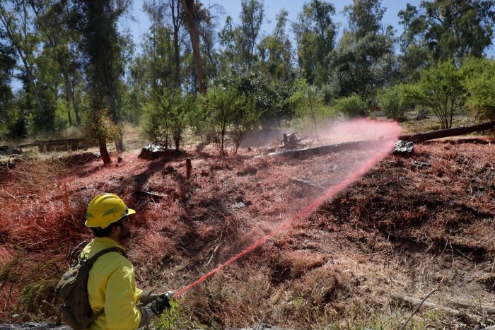 Alerta en ocho regiones por incendios forestales
