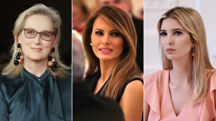 Meryl Streep le exige a Melania e Ivanka Trump una postura frente al acoso sexual