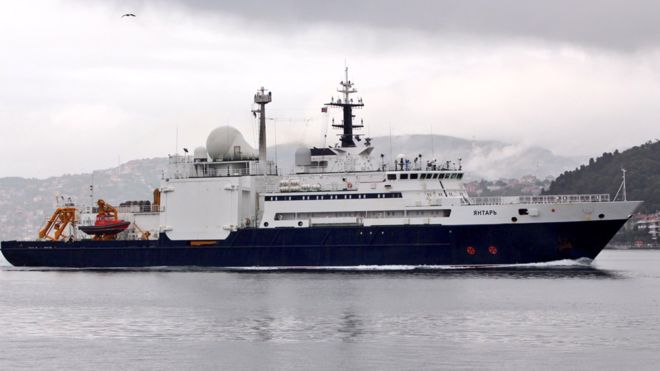 Cómo es el Yantar, el barco «espía» ruso que está ayudando a buscar al submarino ARA San Juan e inquieta a las potencias occidentales