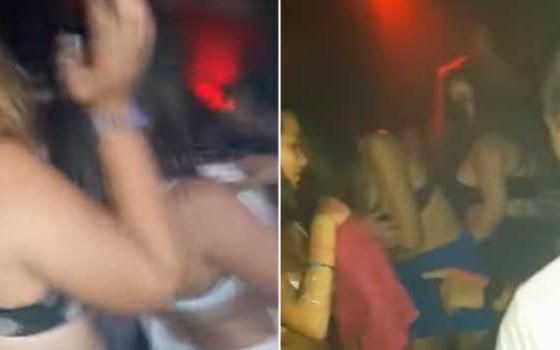 [VIDEO] Polémica por bar que invitaba a jóvenes a bailar en ropa interior a cambio de tragos