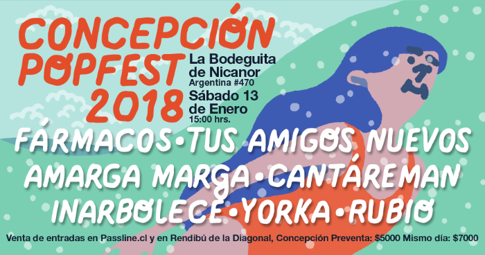 Concepción Pop Fest 2018 en Bodeguita de Nicanor