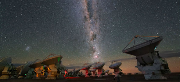 Curso de radioastronomía para público general en Observatorio Astronómico Nacional