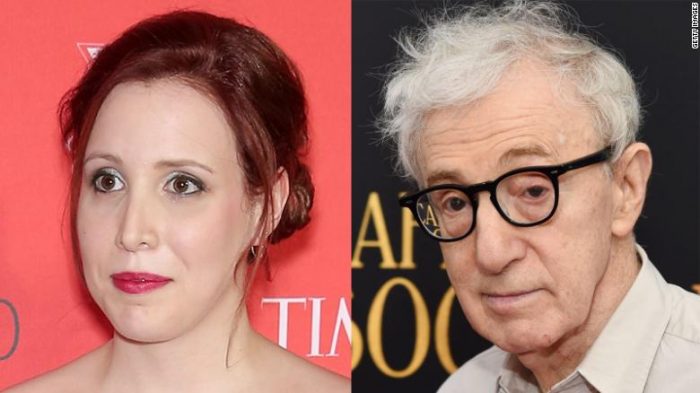 Dylan Farrow reitera acusaciones contra Woody Allen y él las niega rotundamente