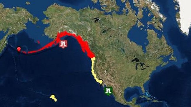 SHOA descarta tsunami para las costas de Chile tras terremoto en Alaska