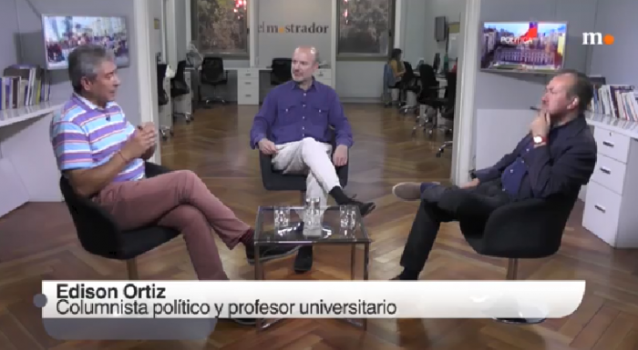 [VIDEO] Edison Ortiz en La Semana Política: «La Nueva Mayoría es una coalición destruida»