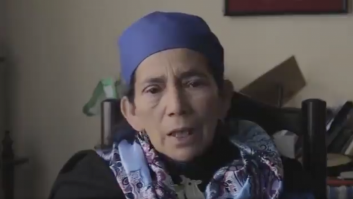[VIDEO] Francisca Linconao pide ayuda internacional: «Soy una machi inocente»
