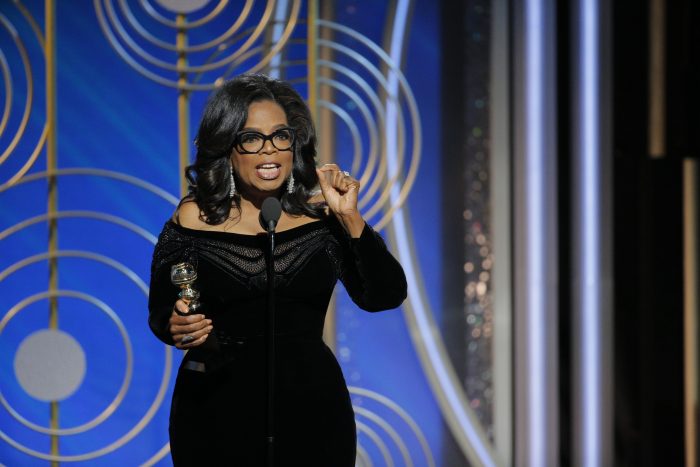 [VIDEO] Oprah Winfrey dedica premio honorífico a las mujeres víctimas de abuso: «Se acabó el tiempo»