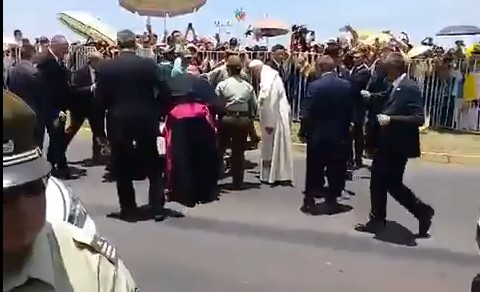 [VIDEO] Papa al rescate: socorre a carabinera que cayó desde un caballo en Iquique