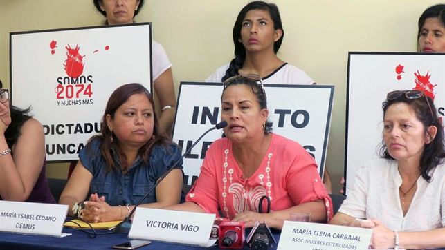 Víctimas de esterilizaciones forzadas pedirán a CIDH se juzgue a Fujimori