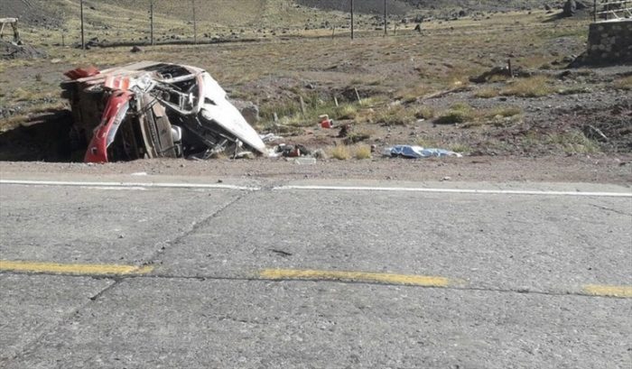 Conductor del bus accidentado en Mendoza es formalizado por «homicidio simple en tres hechos»