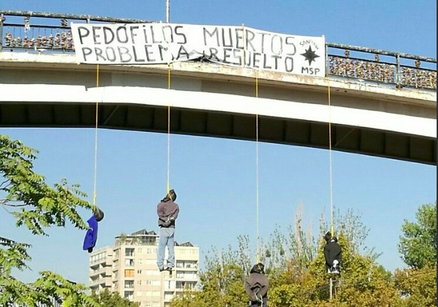 Manifestación exige pena de muerte: «Pedófilos muertos, problema resuelto»