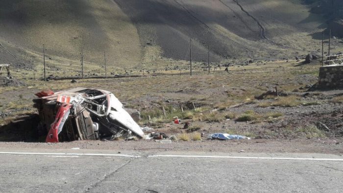 Chofer del bus sería el principal responsable del accidente según autoridades argentinas