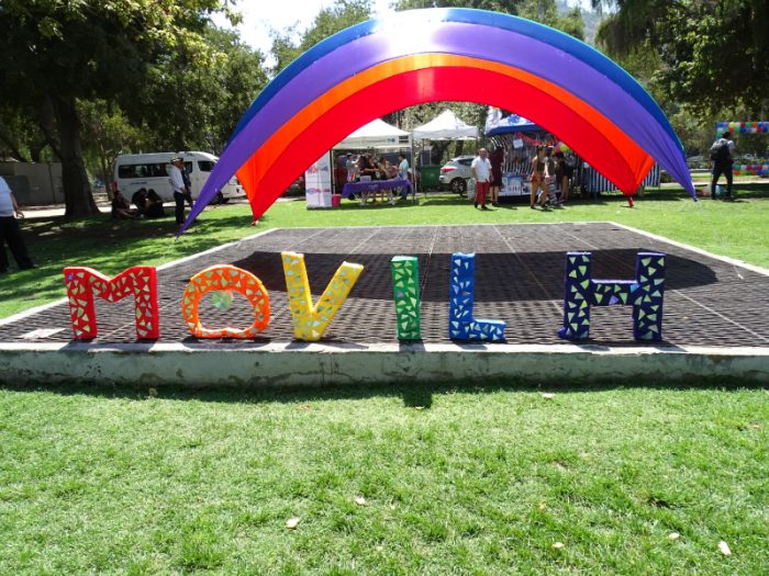 Día del amor diverso: Movilh se manifiesta en contra de la discriminación a parejas del mismo sexo con picnic en Providencia
