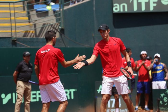 Copa Davis: Chile gana un trabajado dobles y queda ad portas de quedarse con la serie