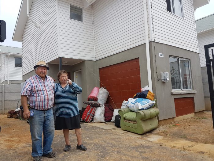 Familias coronelinas comenzaron 2018 en un nuevo hogar