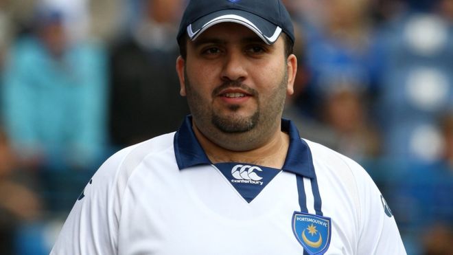 Sulaiman al Fahim, el hombre que le robó dinero a su esposa para comprar el Portsmouth cuando estaba en la Liga Premier en Inglaterra