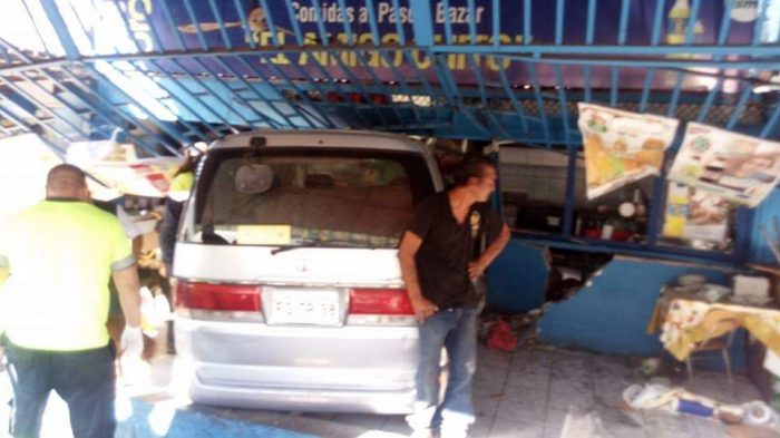[VIDEO] Cámara de seguridad registra accidente en el Terminal Agropecuario de Iquique