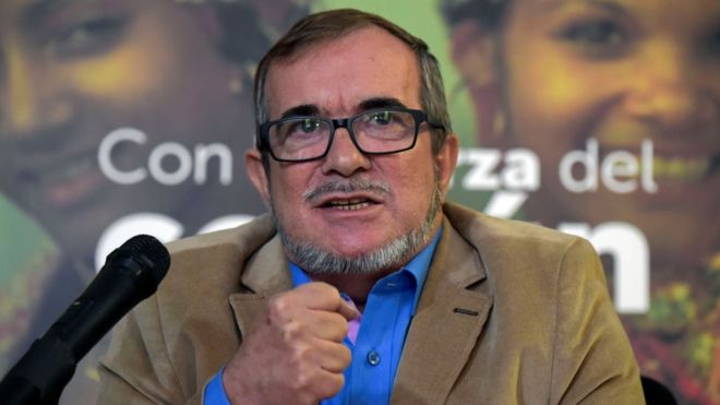 FARC se retira de las elecciones presidenciales de Colombia por el estado de salud de su candidato Rodrigo Londoño, alias Timochenko