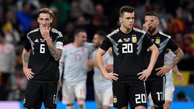 «Catástrofe en Madrid»: así reaccionaron en Argentina tras la contundente derrota de su selección frente a España por 6-1