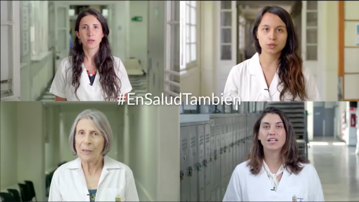 Colegio Médico y presidenta Bachelet lanzan campaña para terminar con el acoso y discriminación a las mujeres en la práctica médica