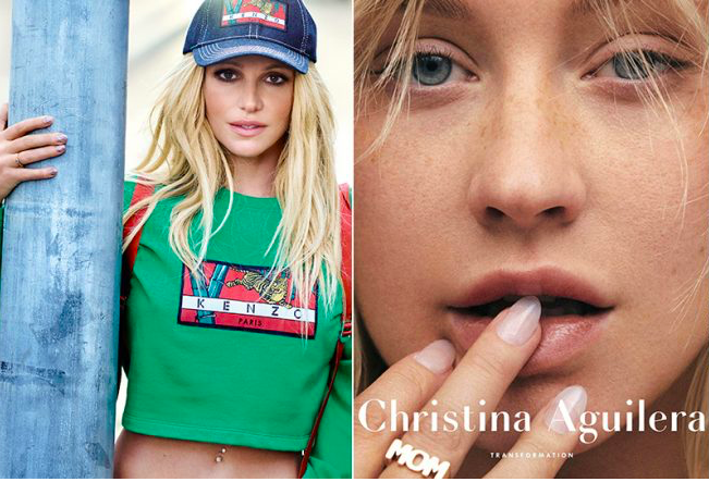 Las renovación de las princesas del pop: Britney Spears y Cristina Aguilera