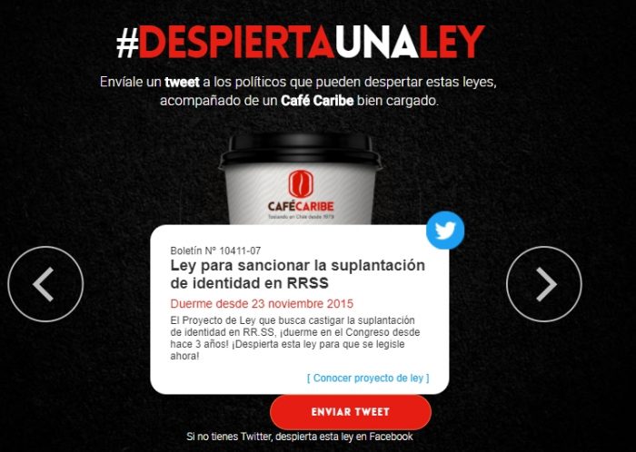 [VIDEO] #DespiertaUnaLey: Café Caribe busca despertar a los políticos