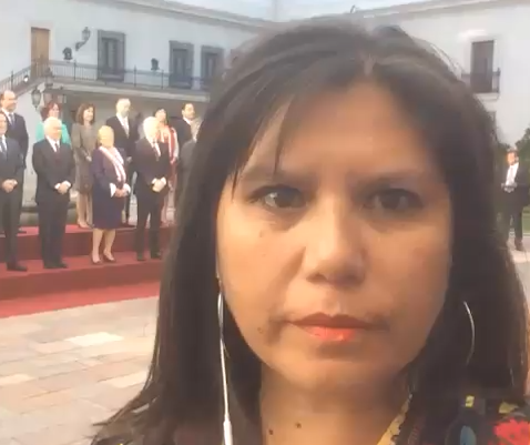 [VIDEO] Marcela Jiménez desde La Moneda: Mandataria deja la Presidencia sin cerrar Punta Peuco
