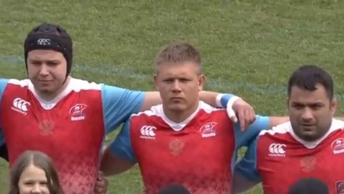 [VIDEO] La Unión Soviética volvió… en un partido de rugby