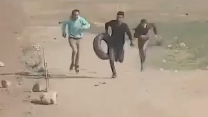 [VIDEO] Francotirador israelí mata a un desarmado palestino en la frontera de la Franja de Gaza