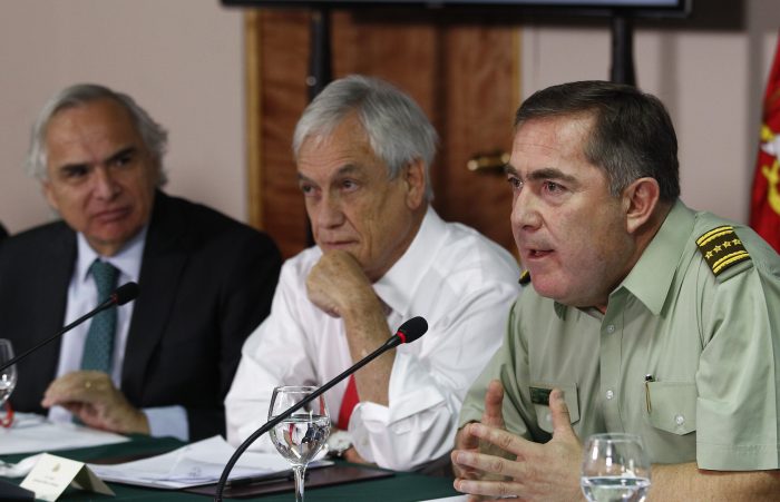 Piñera lideró el lanzamiento del Sistema Táctico Operacional Delictual contra la inseguridad