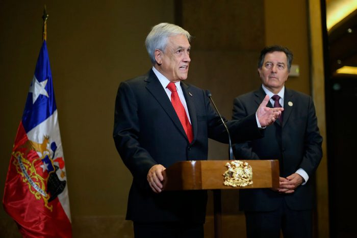 [VIDEO] Sebastián Piñera critica a la ONU por su «incapacidad» de combatir uso de armas químicas en Siria