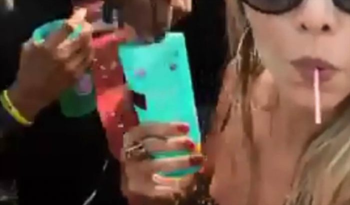 [VIDEO] Detienen a hombre que había puesto burundanga en el vaso de una mujer durante fiesta
