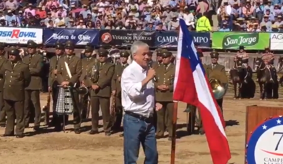 [VIDEO] La férrea defensa de Sebastian Piñera al rodeo como deporte nacional