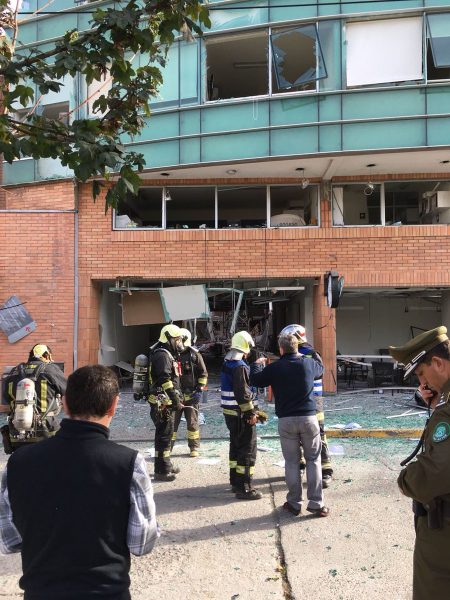 «Una imagen de guerra»: el impactante registro del interior del Sanatorio Alemán de Concepción tras la violenta explosión que dejó tres personas fallecidas