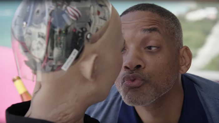 [VIDEO] ¿El peor match de Tinder?: la desastroza cita de Will Smith con la robot Sofía en Islas Caimán