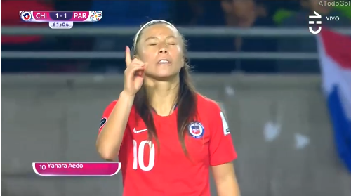 [VIDEO] El gol de Yanara Aedo en el empate de Chile frente a Paraguay en Copa América Femenina