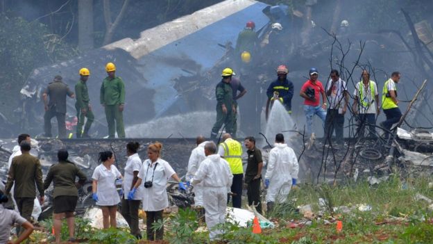 Accidente Cuba: un vuelo de Cubana de Aviación con 105 personas a bordo se estrella tras despegar de La Habana