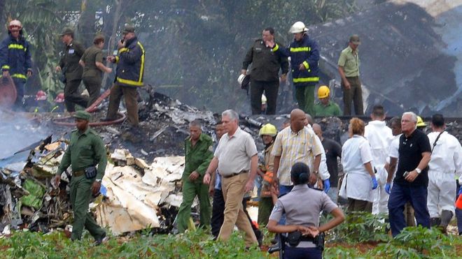 Las «quejas de seguridad» sobre el avión que se estrelló en Cuba causando la muerte de 110 personas
