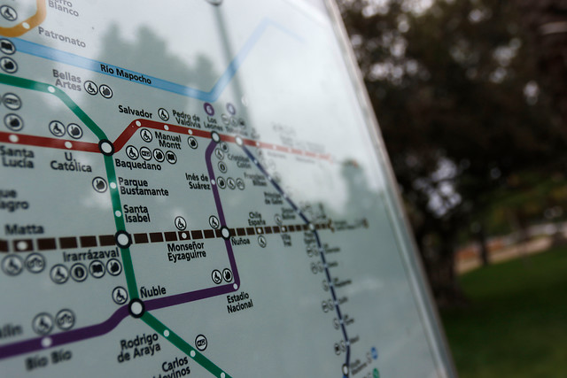 Eligen el mapa de recorridos del Metro de Santiago como el mejor del mundo