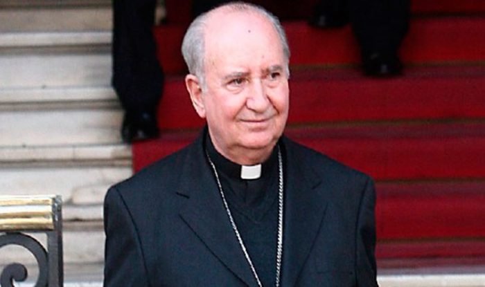 Errázuriz trata de enfriar su situación crítica en el  Vaticano: «Los que hacen vaticinios se equivocan»