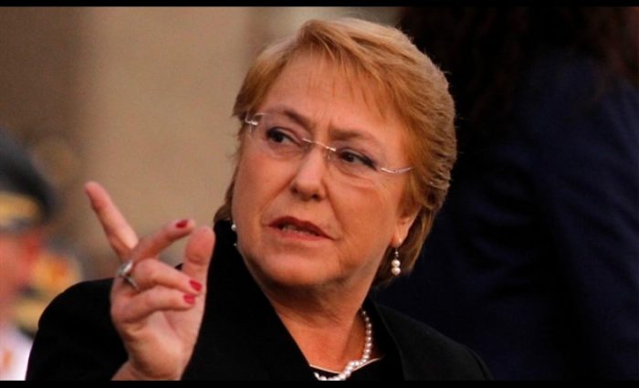 Bachelet: «Me alegra haber podido ayudar a poner en movimiento a mi país, en la dirección correcta»
