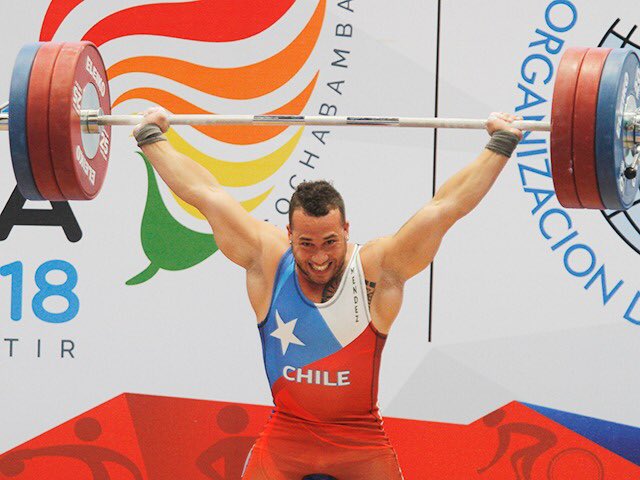 Oro y récord: Arley Méndez se coronó campeón de halterofilia en Juegos Suramericanos