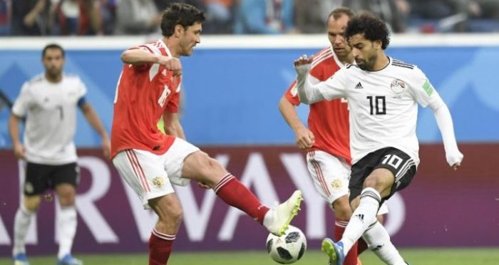 Salah convierte el primer gol de Egipto en un Mundial tras 28 años