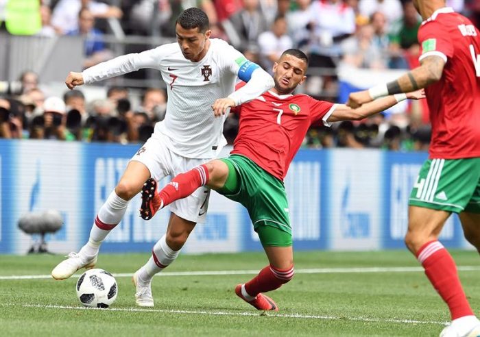 Mundial Rusia 2018: Portugal vence a Marruecos con gol de Cristiano Ronaldo