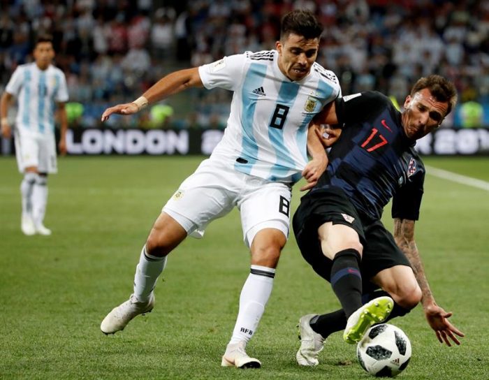 Rusia 2018: Argentina y Croacia se van al descanso con un ajustado 0-0